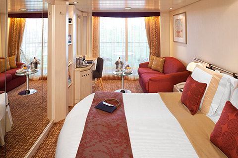 Concierge Class with Veranda (Ocean View Balcony) Stateroom 