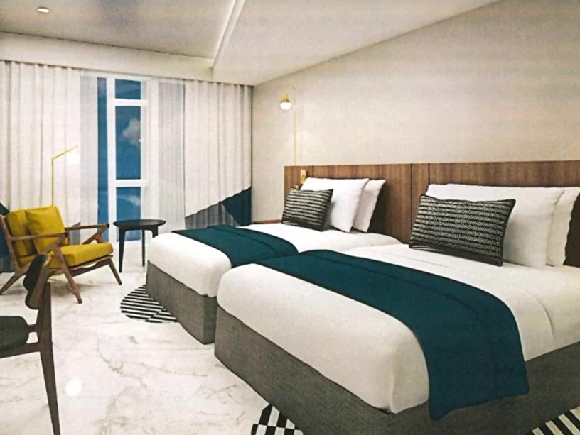 Standard City View Room TWO BEDS