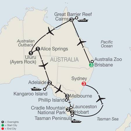 Australian Safari (PL2020) | 21-Day Escorted Globus Tours From Globus Tours